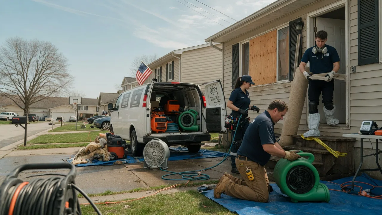 Water Damage Restoration in Savoy, TX near me